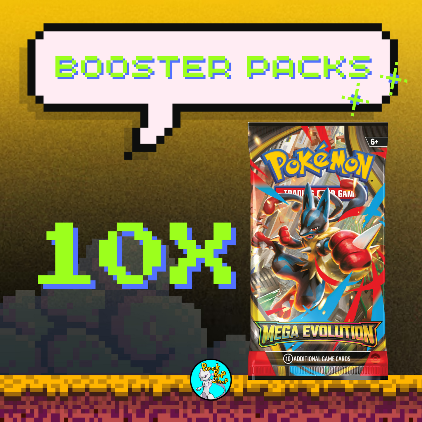10x Mega Evolution Booster Packs English