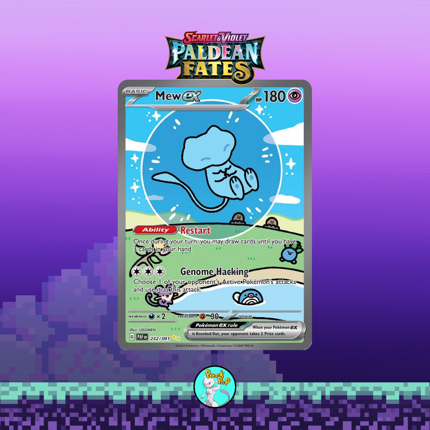 50x Paldean Booster Packs
