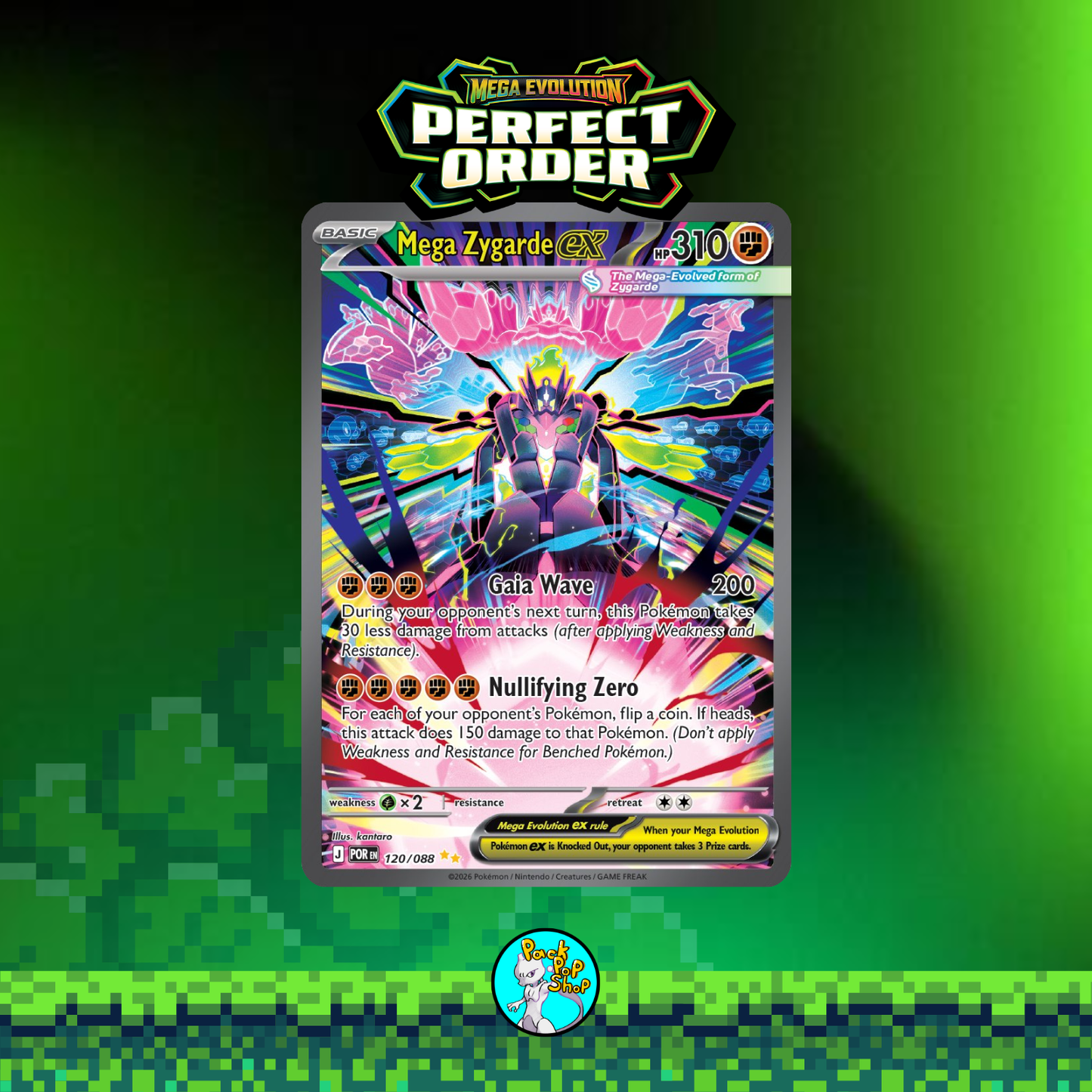 10x Mega Evolution Perfect Order Booster Packs English
