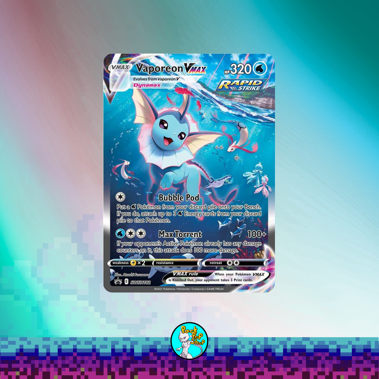 Vaporeon VMAX Premium Collection