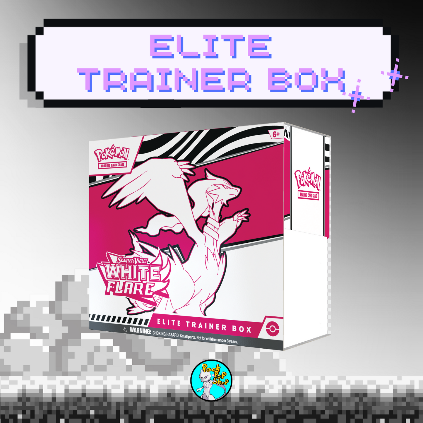 Black Bolt & White Flare Elite Trainer Box (9 Packs)