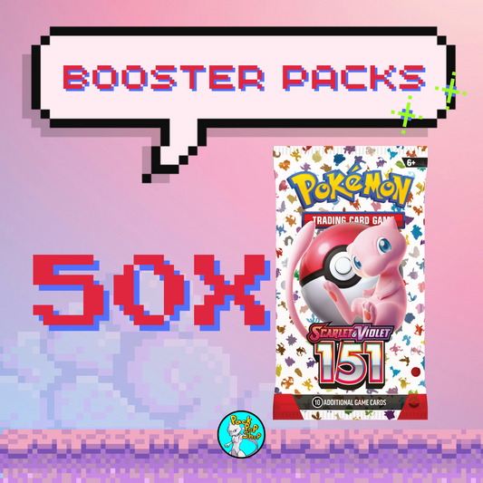 50x 151 Booster Packs