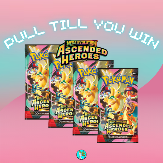 PULL TILL YOU WIN Ascended Heroes Booster Packs