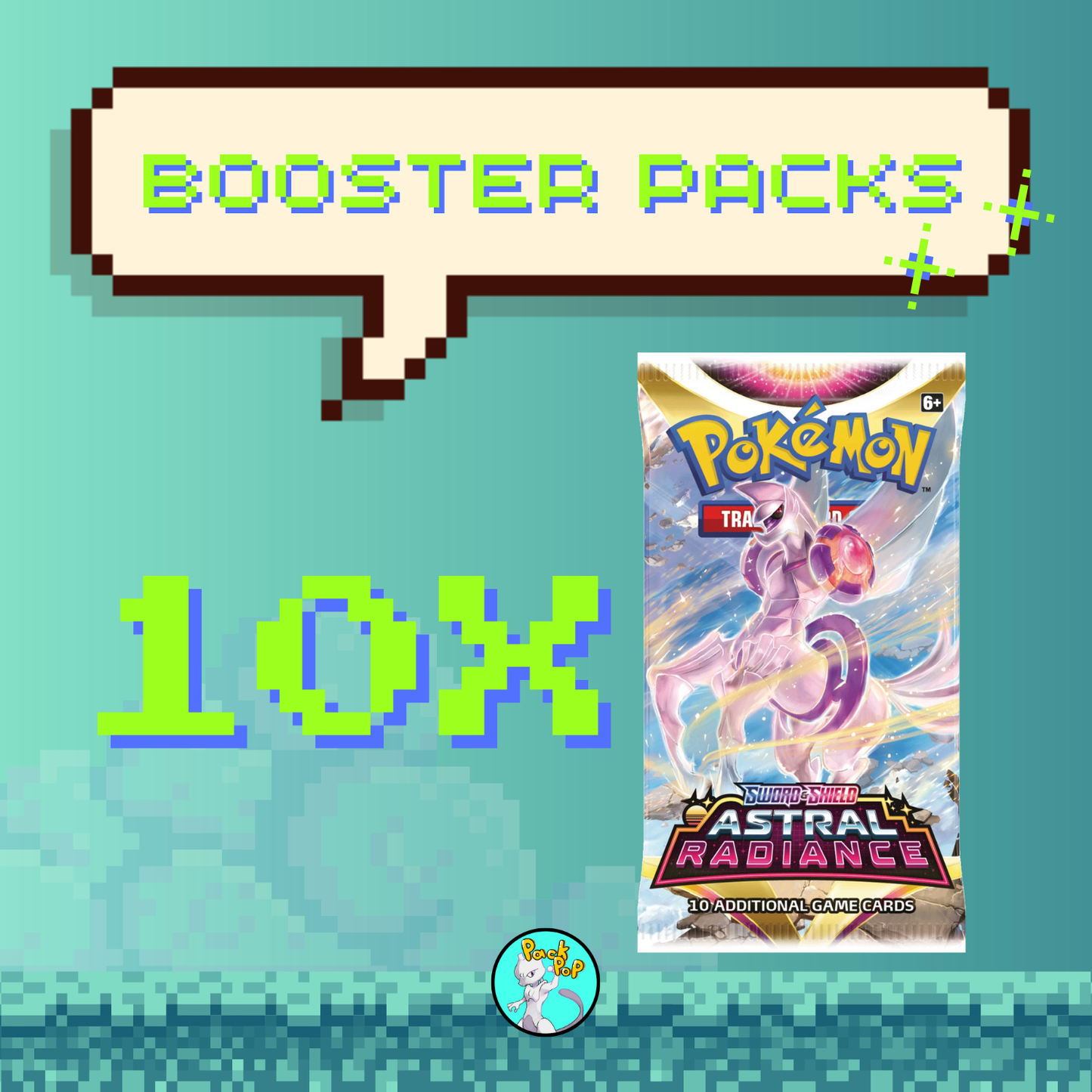 10x Astral Radiance Booster Packs