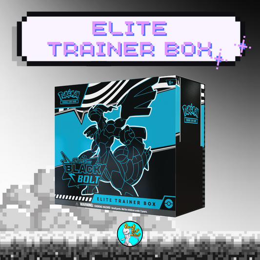 Black Bolt & White Flare Elite Trainer Box (9 Packs)