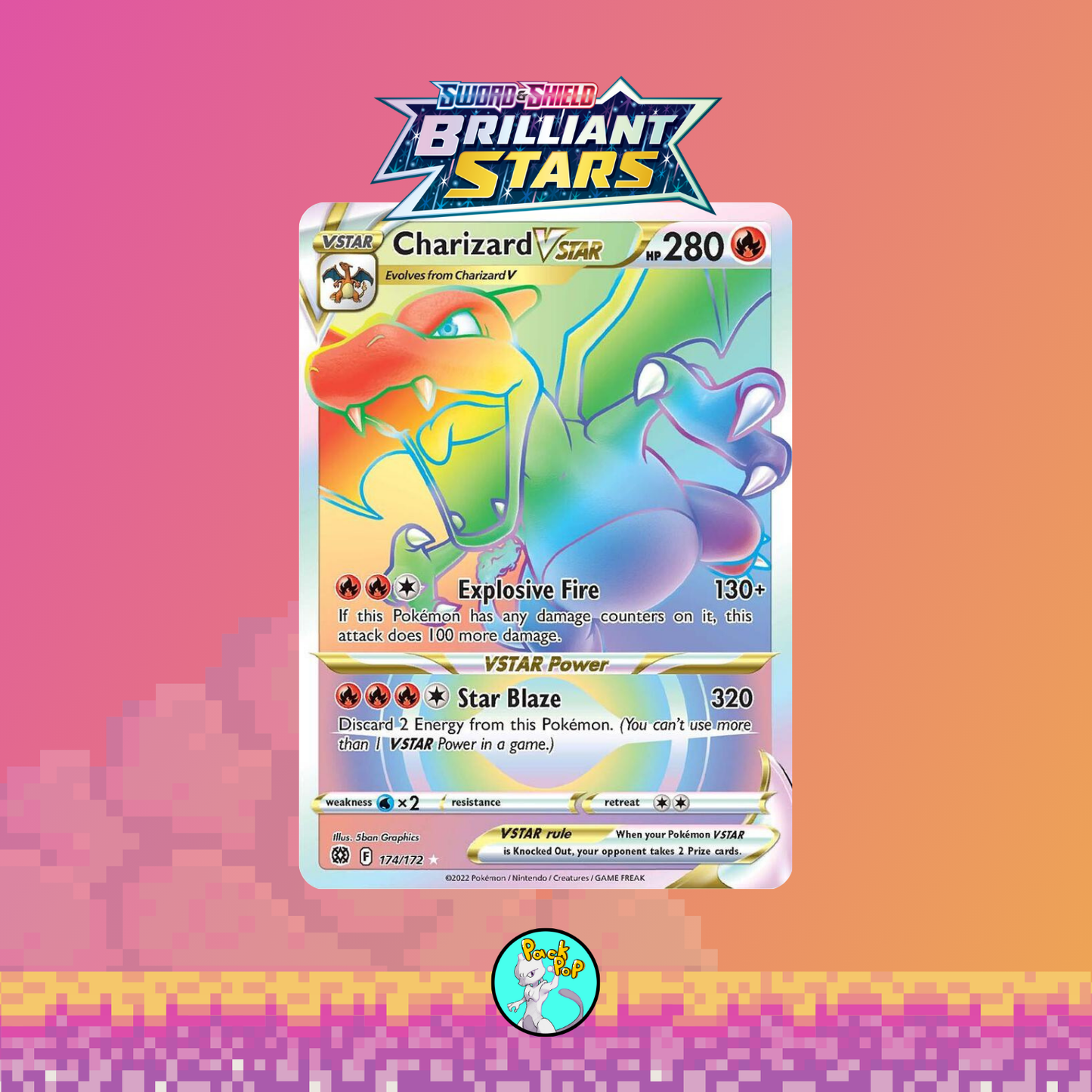 10x Brilliant Stars Booster Packs