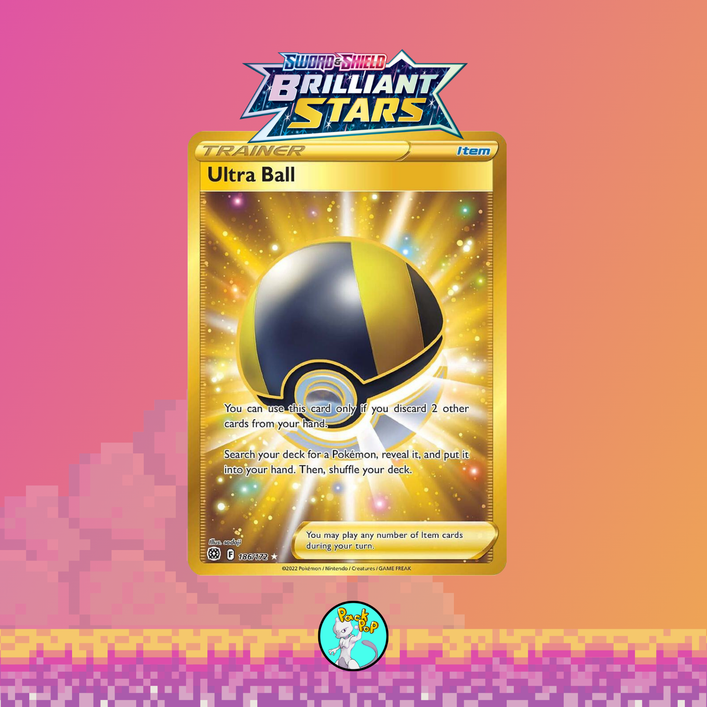 10x Brilliant Stars Booster Packs