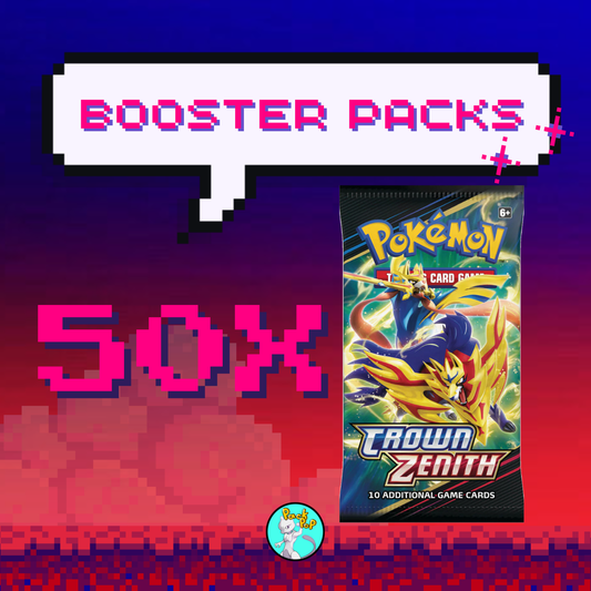 50x Crown Zenith Booster Packs