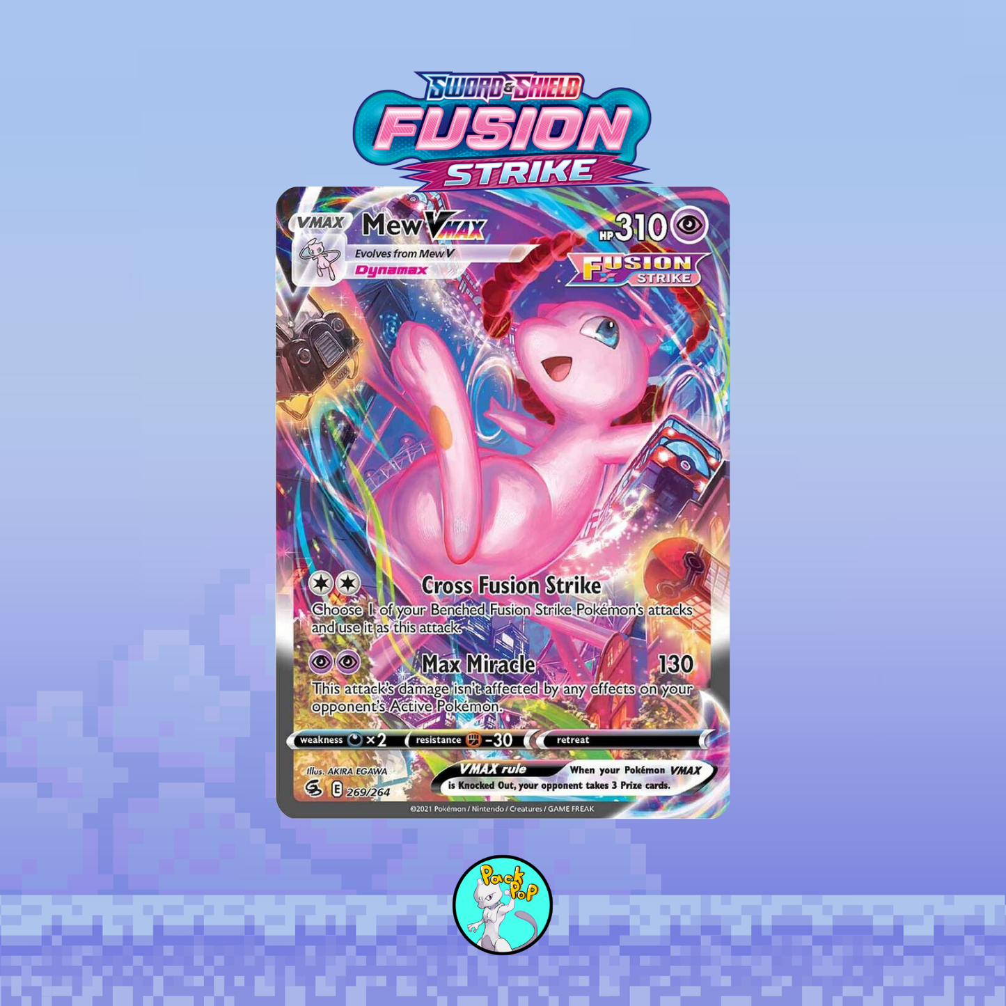 5x Fusion Strike Booster Packs