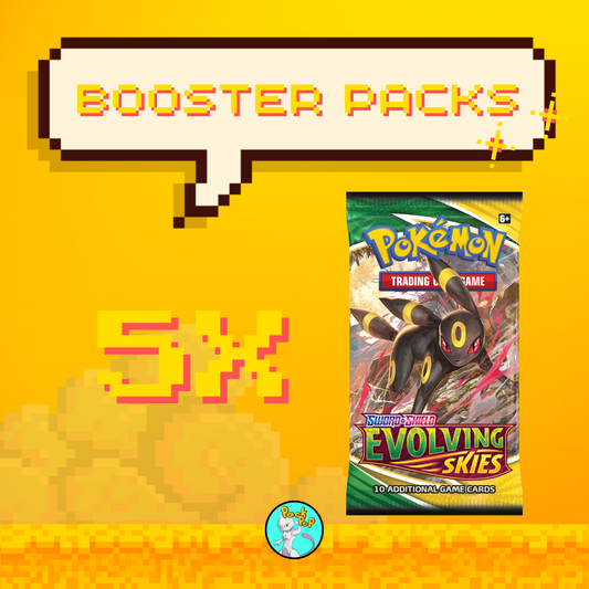 5x Evolving Skies Booster Packs