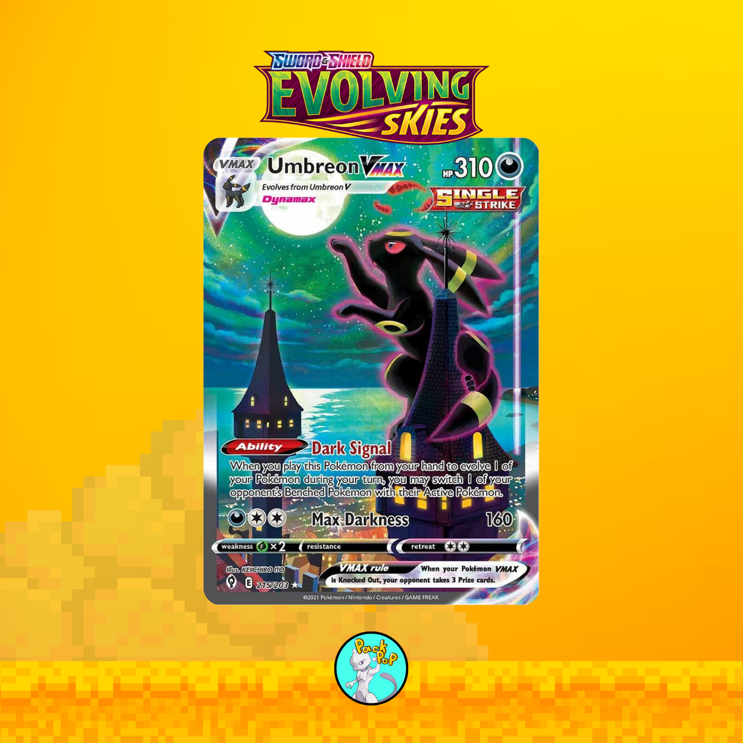 5x Evolving Skies Booster Packs