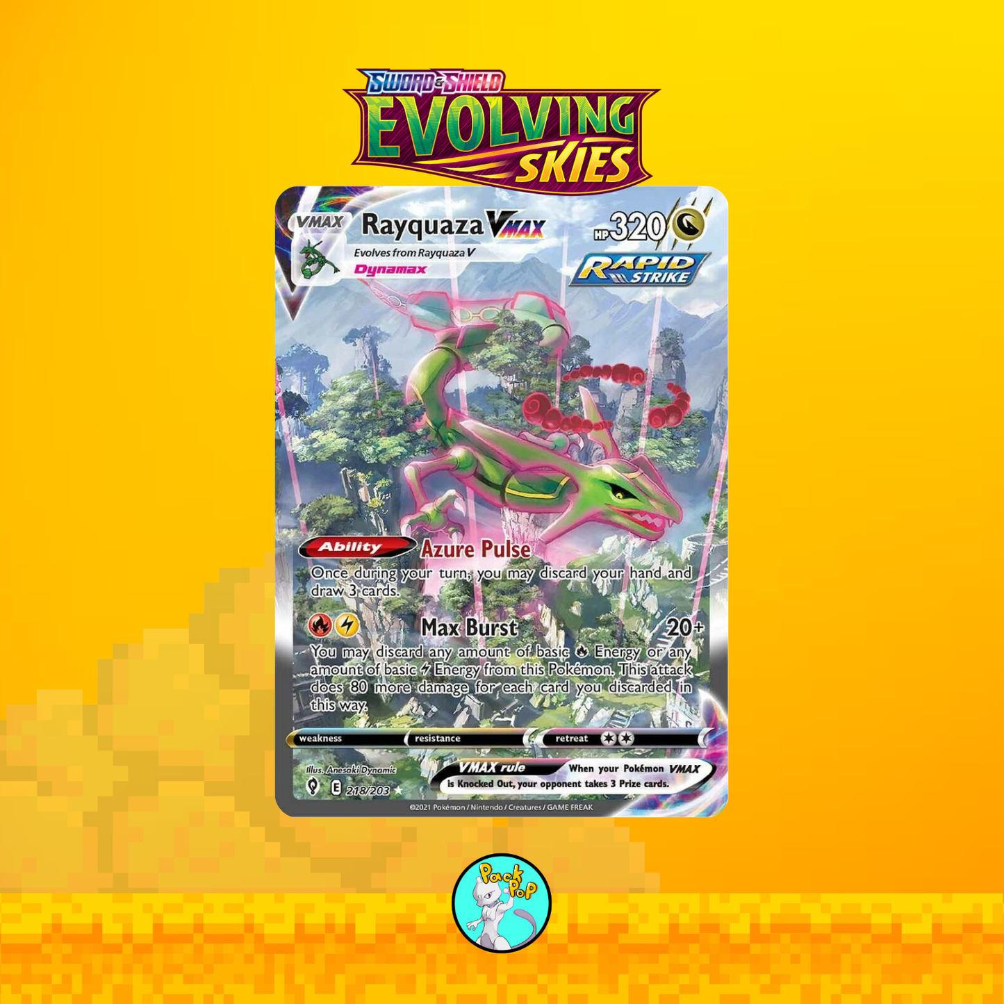 5x Evolving Skies Booster Packs