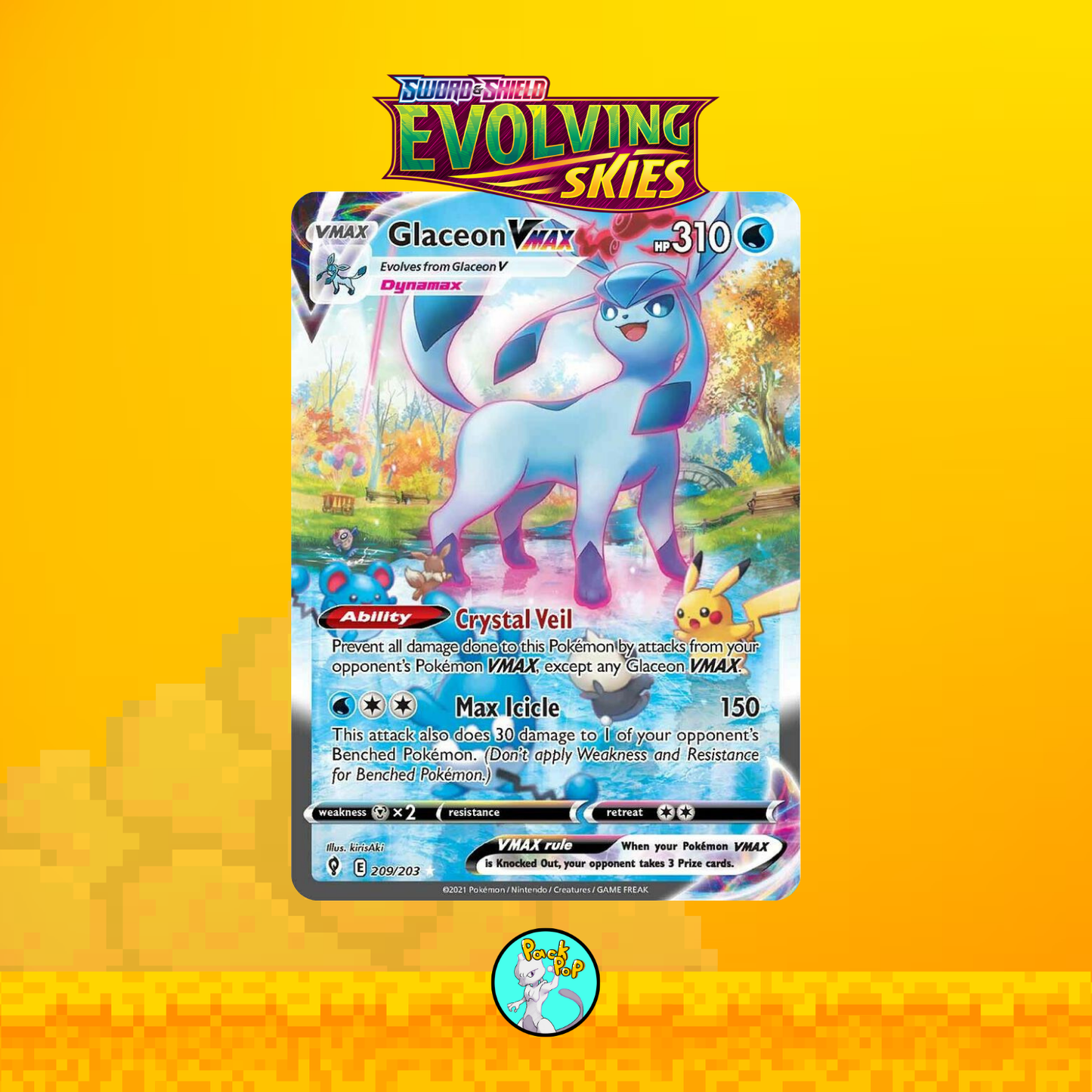 5x Evolving Skies Booster Packs