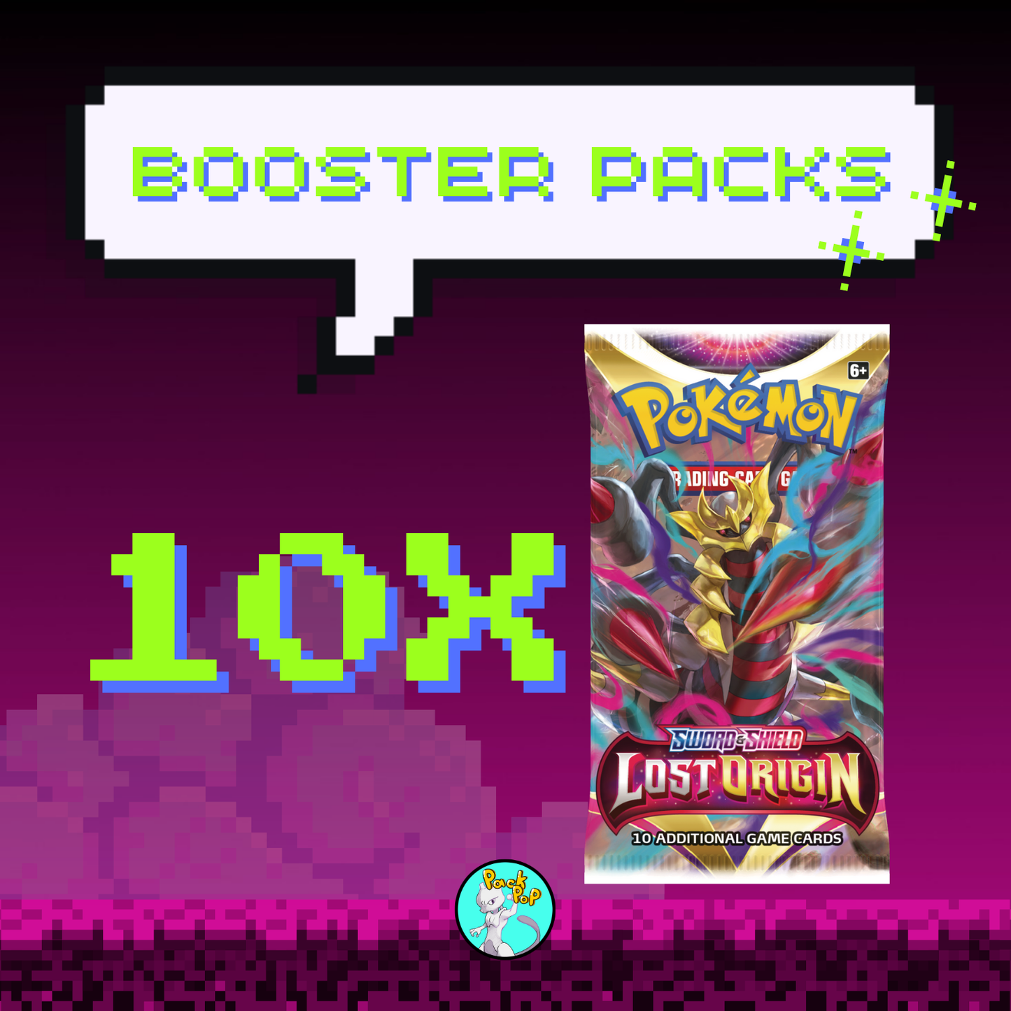 10x Lost Origins Booster Packs