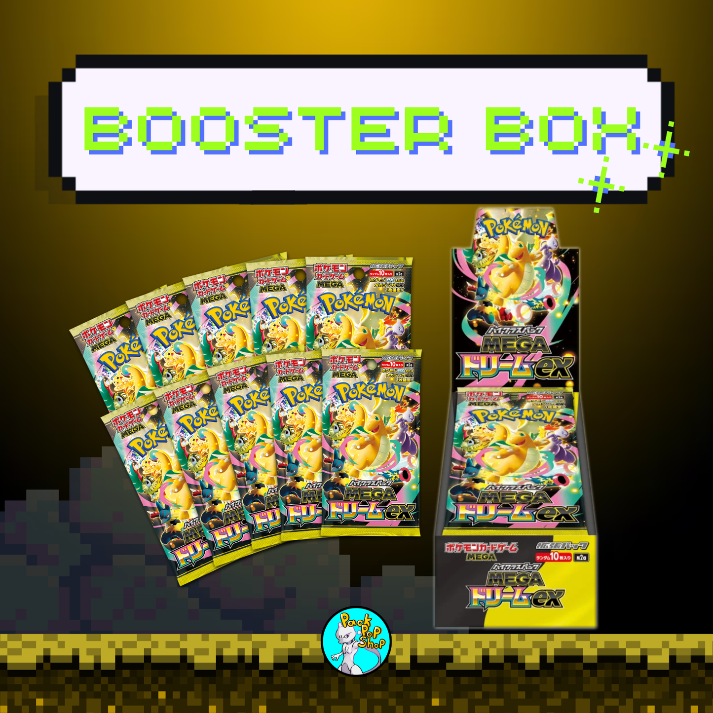 Mega Dream Booster Box Japanese (10 Packs)