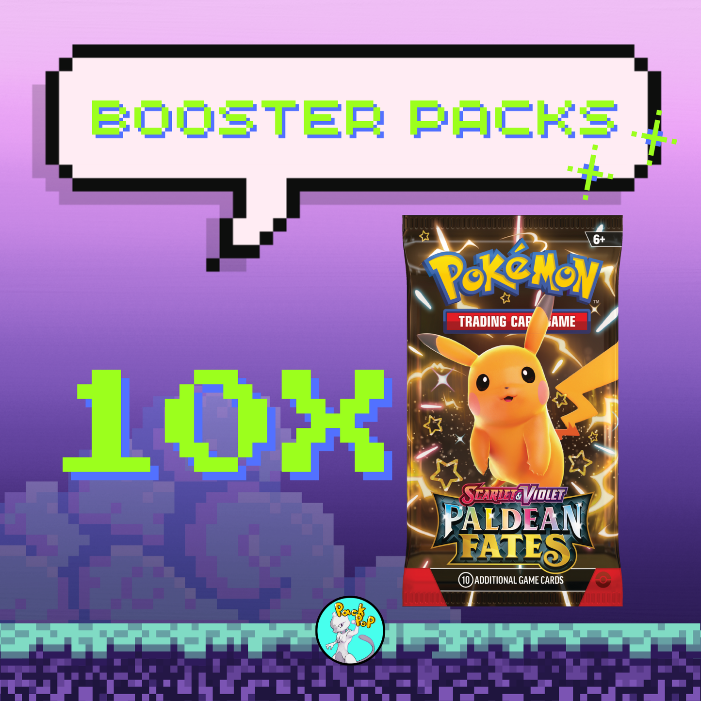 10x Paldean Booster Packs