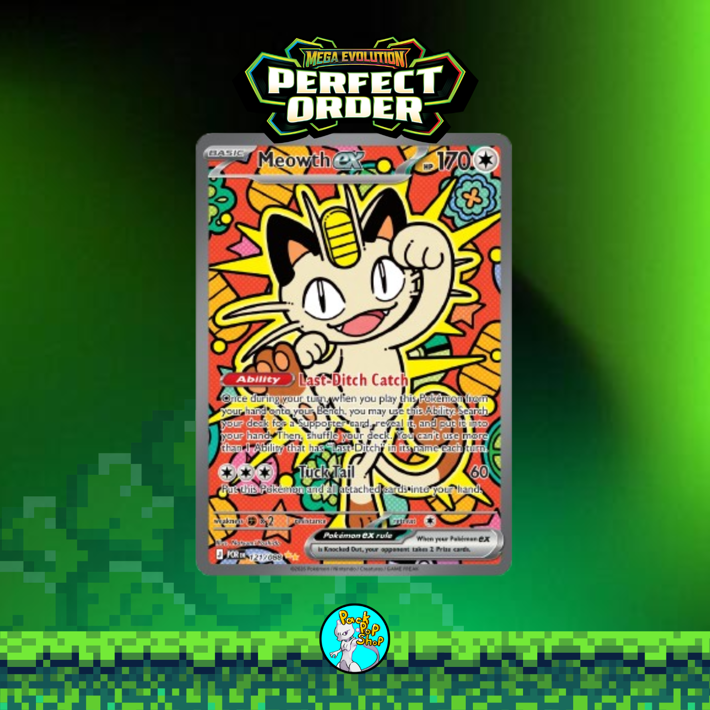10x Mega Evolution Perfect Order Booster Packs English