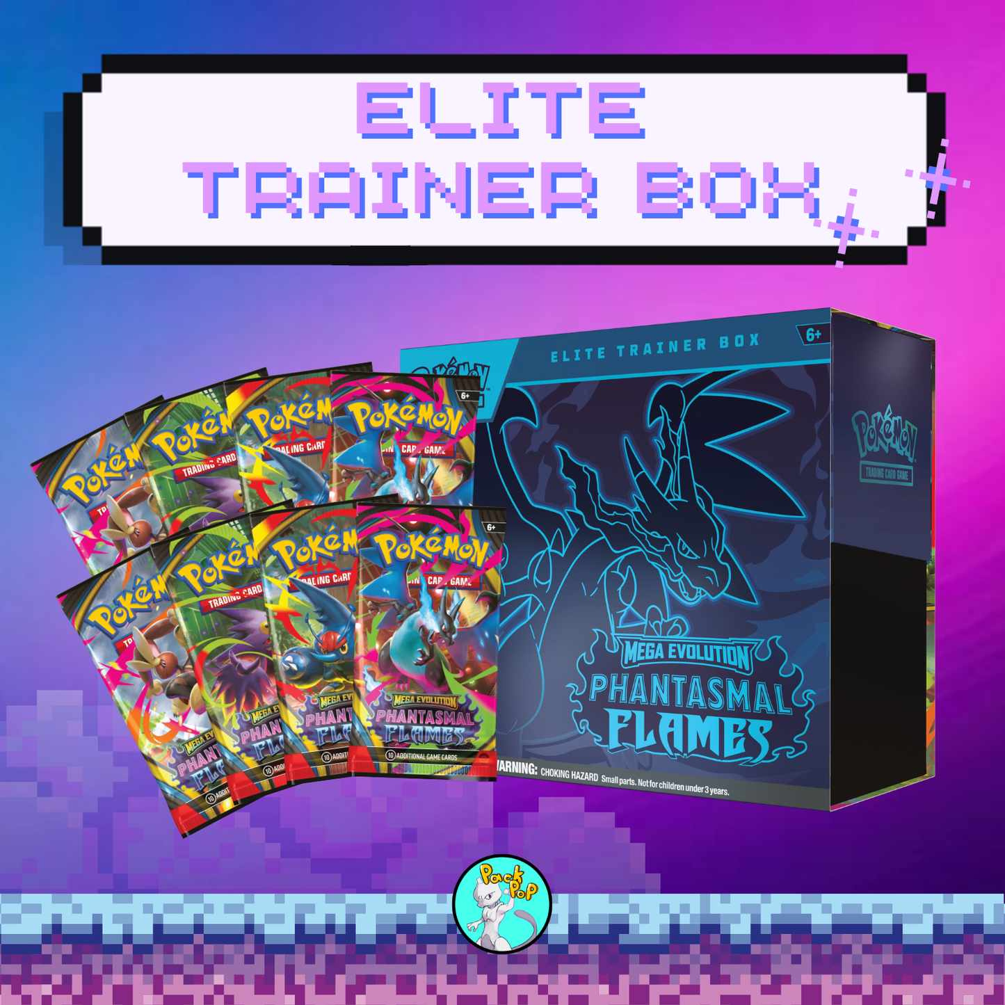 Mega Evolution Phantasmal Flames ETB English