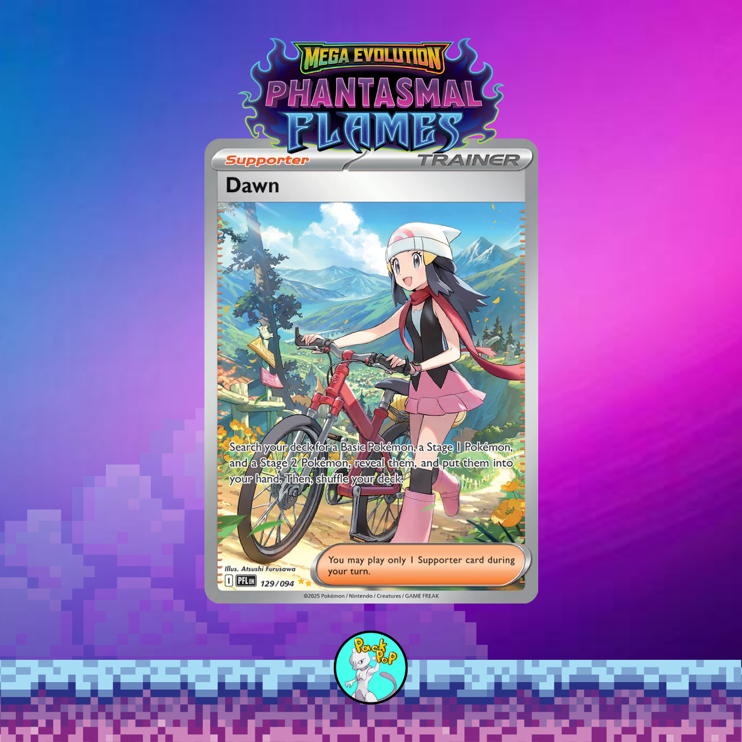 10x Mega Evolution Phantasmal Flames Booster Packs English