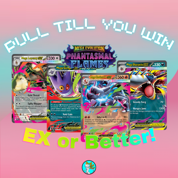 PULL TILL YOU WIN Phantasmal Flames Booster Packs