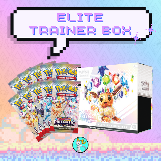 Prismatic Evolutions Elite Trainer Box (9 Booster Packs)