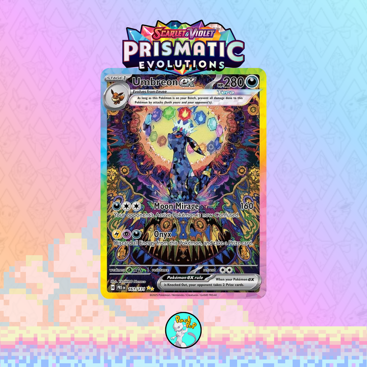 10x Prismatic Evolutions Booster Packs