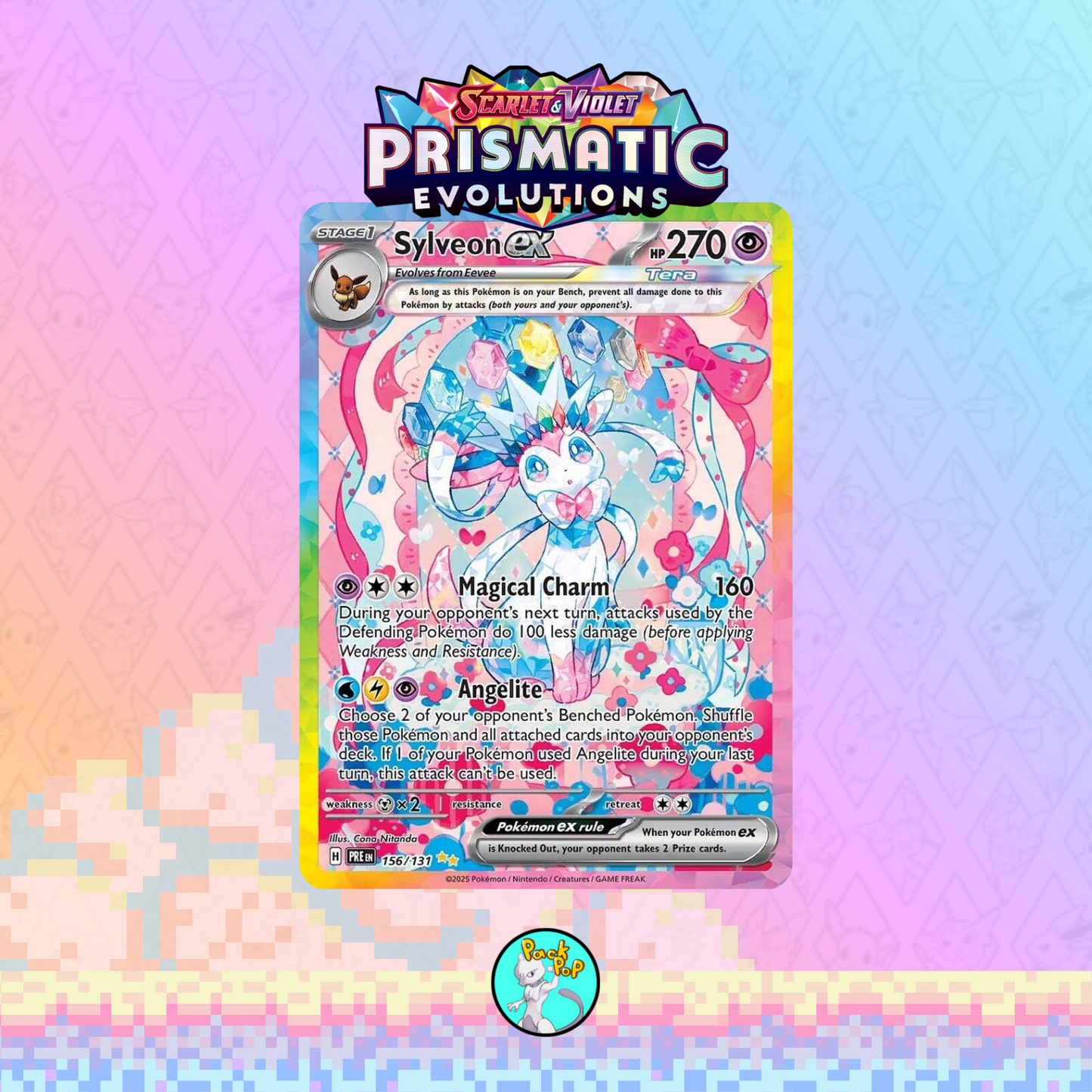 Prismatic Evolutions Booster Bundle(6 Booster Packs)