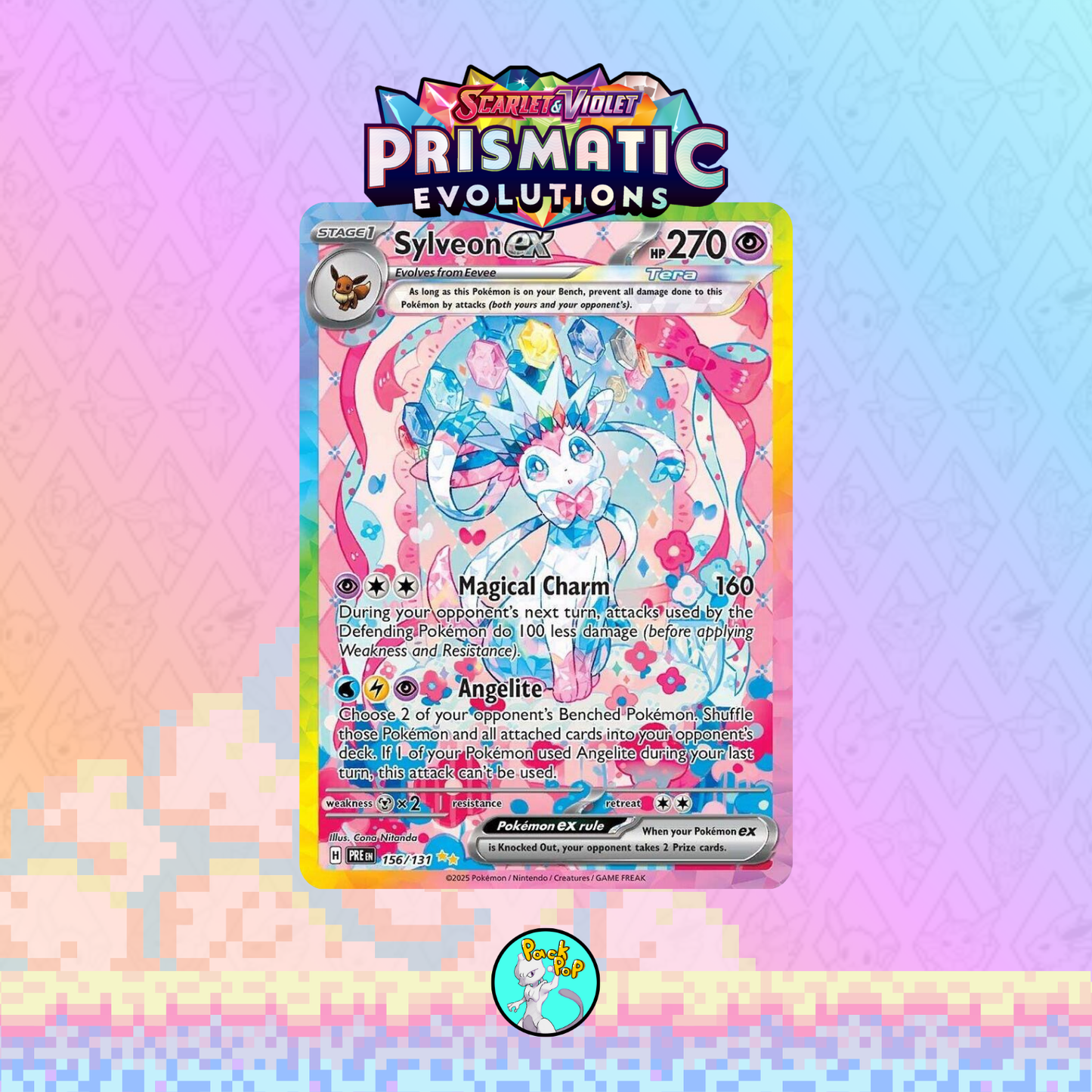 10x Prismatic Evolutions Booster Packs