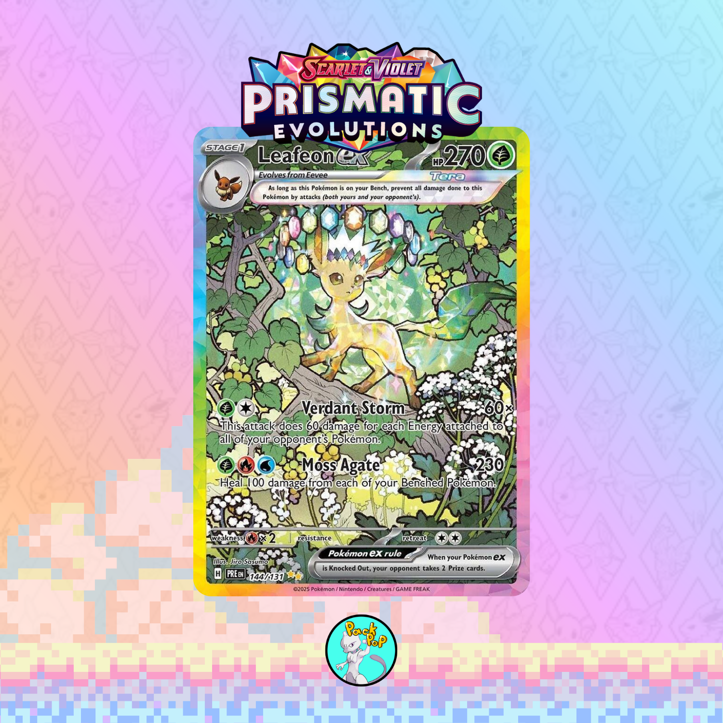 10x Prismatic Evolutions Booster Packs