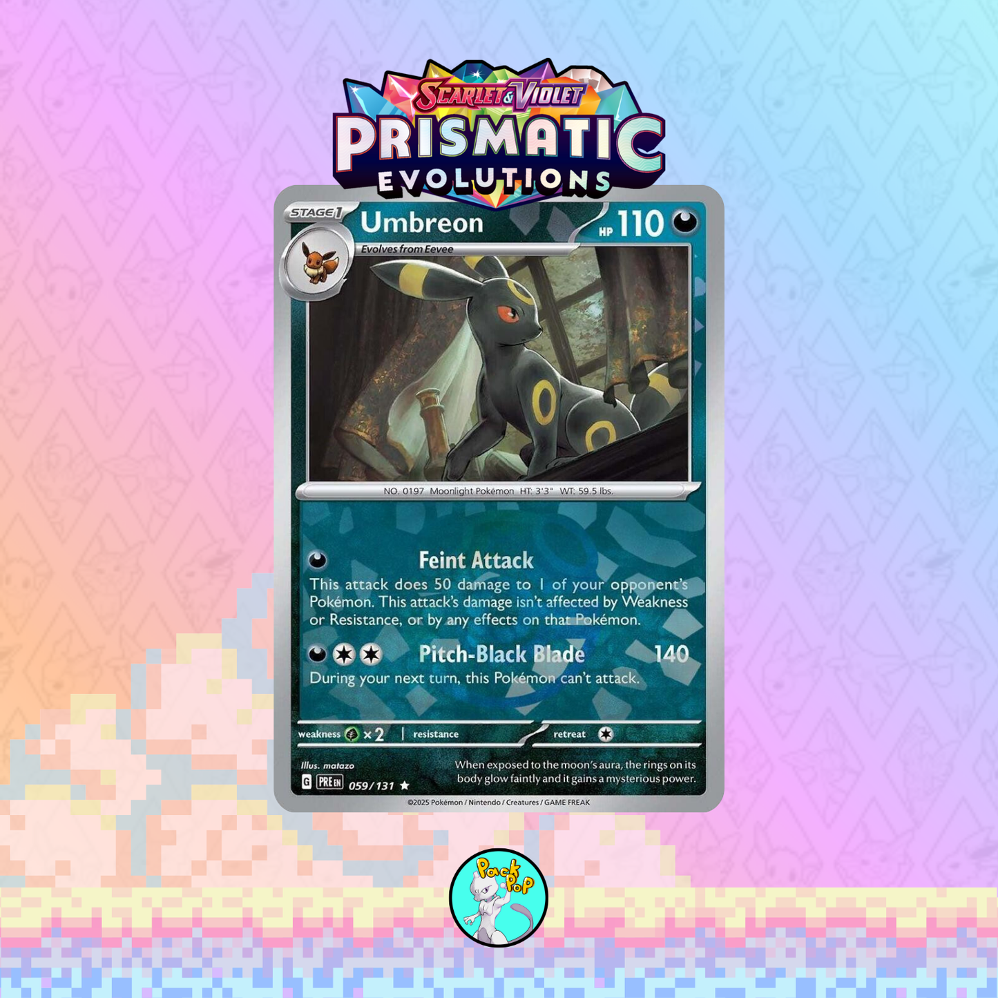 10x Prismatic Evolutions Booster Packs