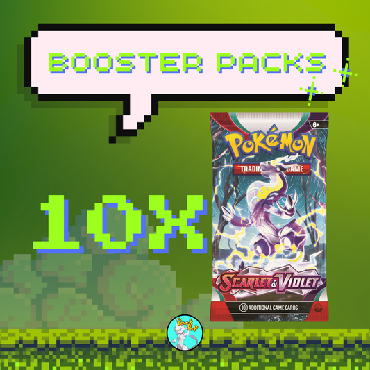 10x Scarlet & Violet Base Booster Packs