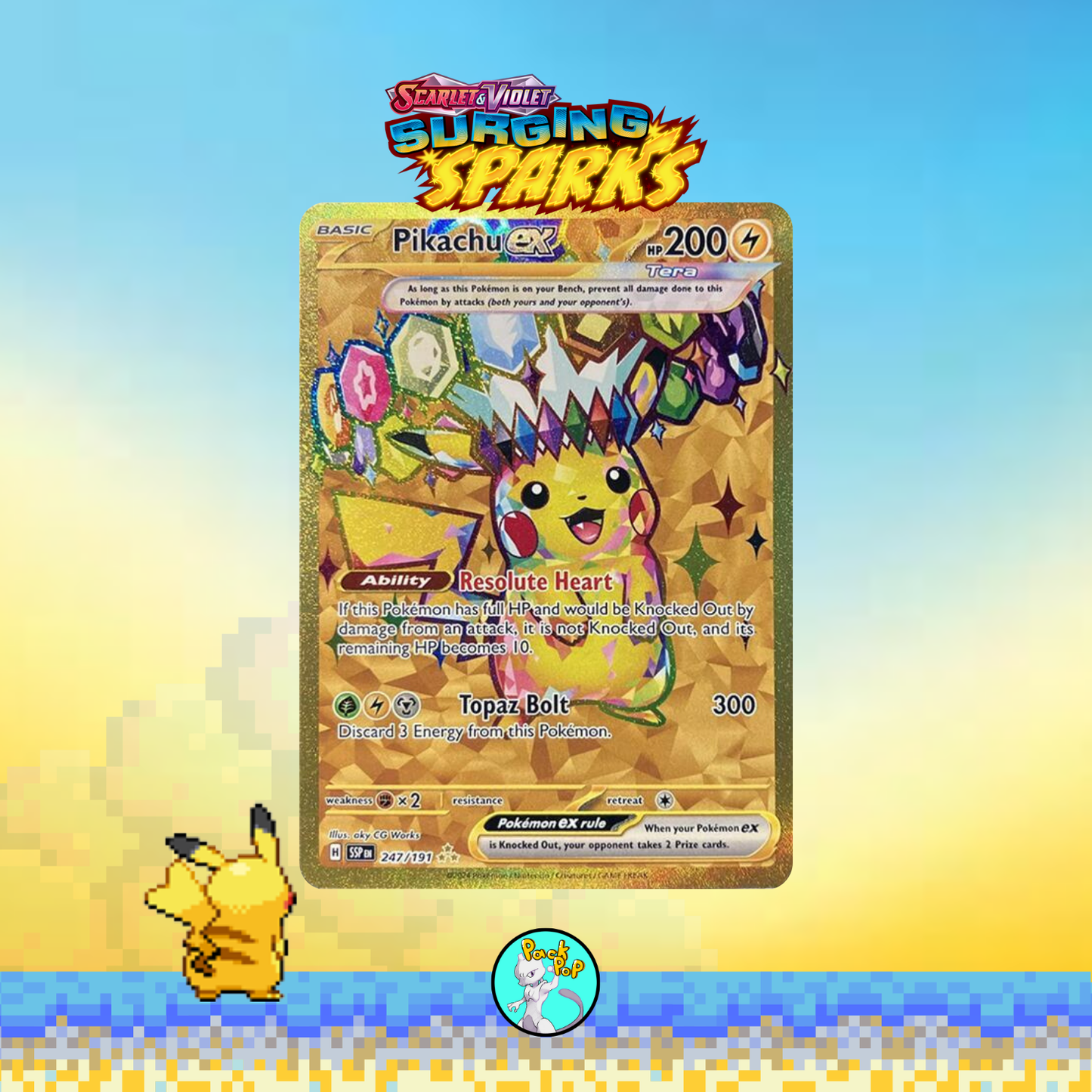 50x Surging Sparks Booster Packs