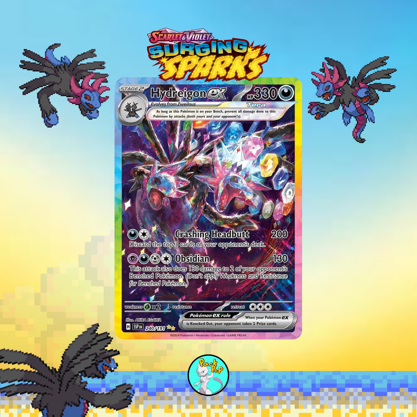 50x Surging Sparks Booster Packs